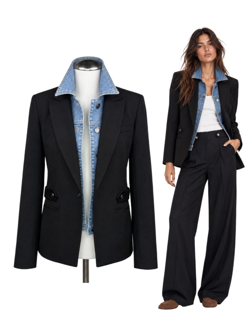 $695 VERONICA BEARD Black Dickey Jacket Blazer Sz 6